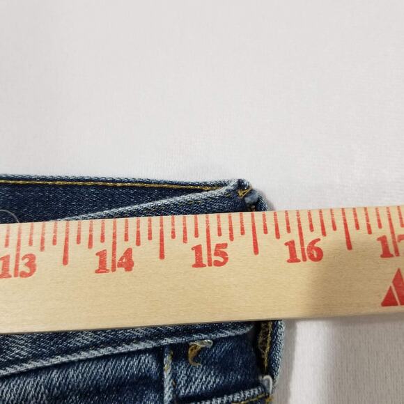 Polo Ralph Lauren Jeans 29 Tompkins Patches Distressed Skater Skinny Band Preppy - Picture 9 of 12